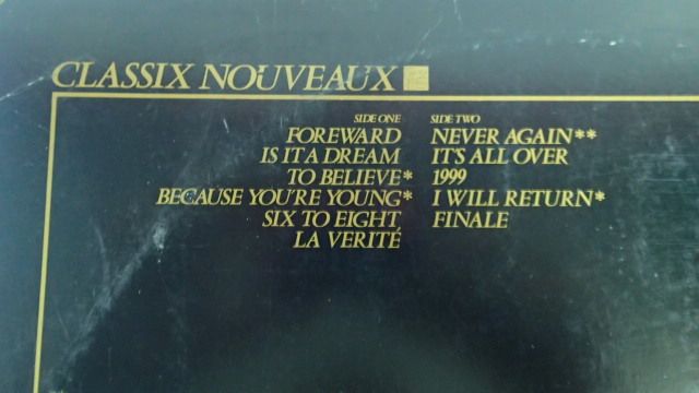 Vinil 33 "Classic Nouveaux"