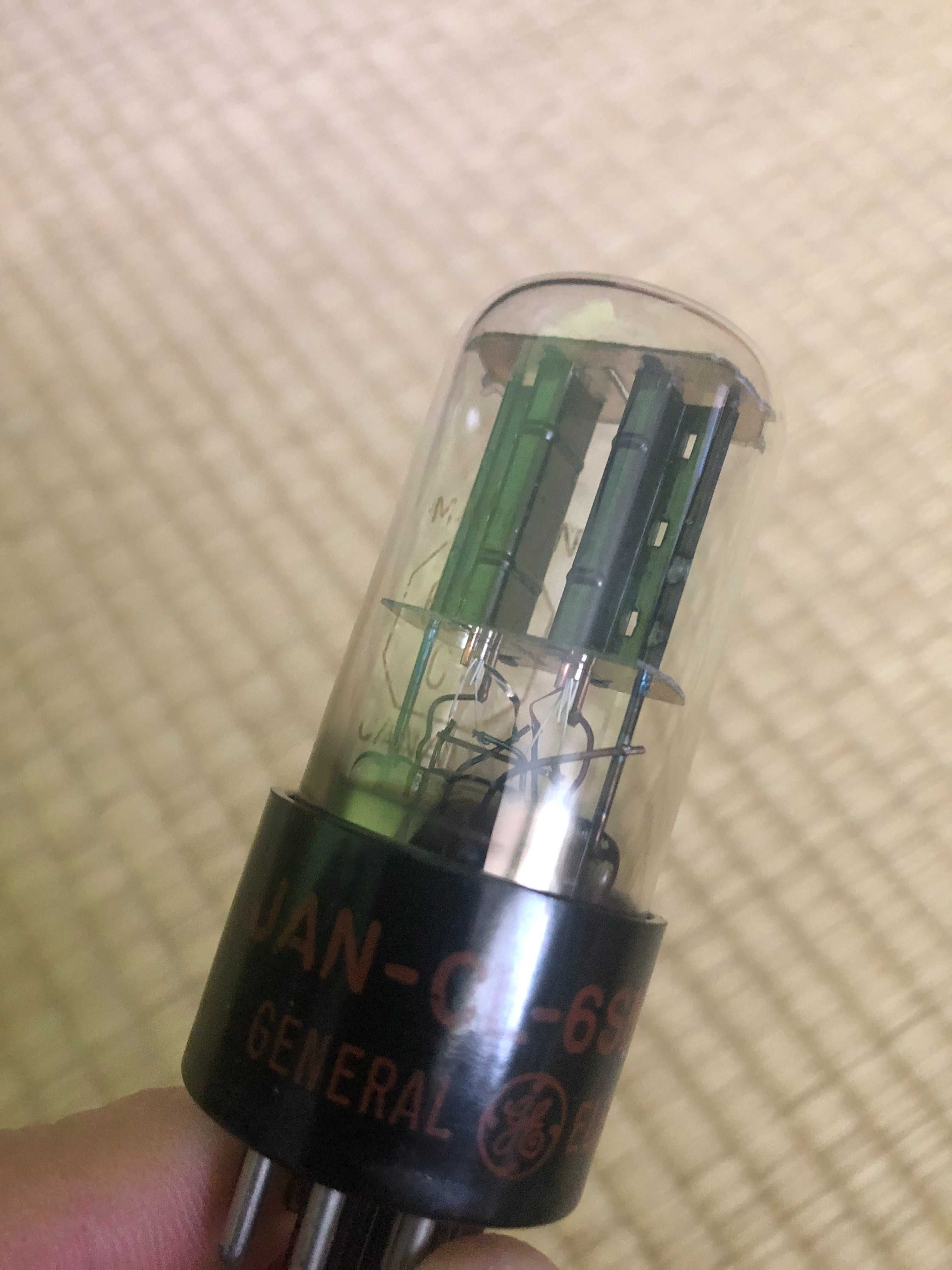 lampy elektronowe 6SN7 Marconi kwadra