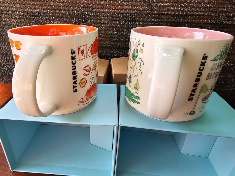 Кружка Чашка Starbucks Лас-Вегас / Флорида 414 мл