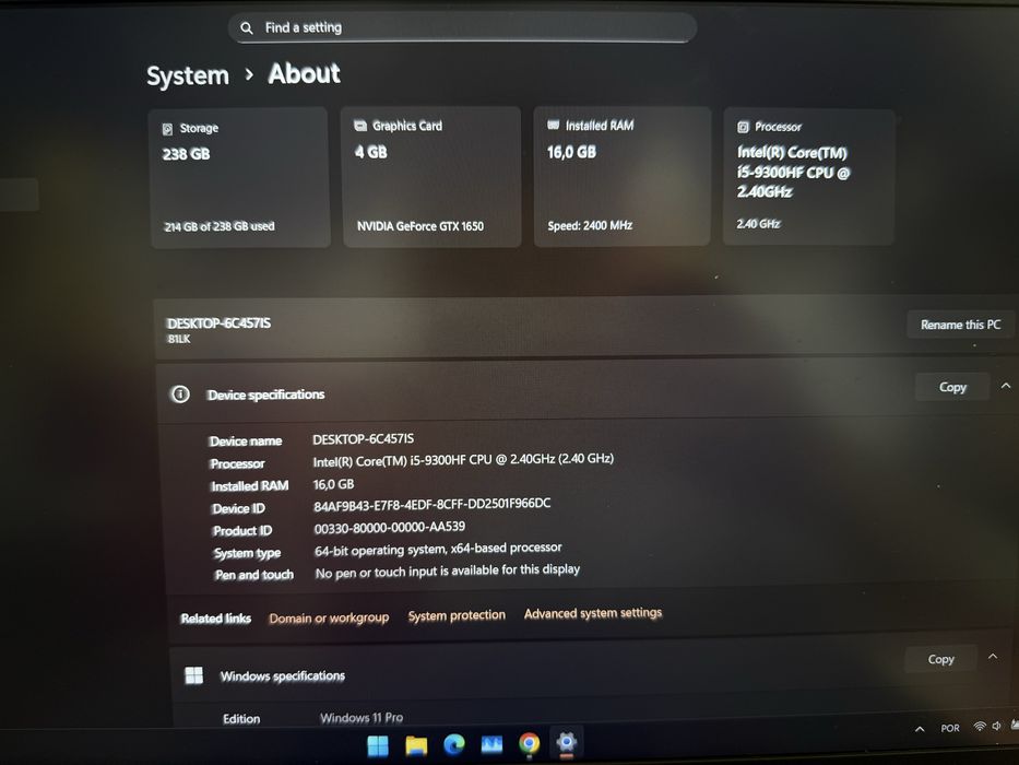 Portátil Lenovo IdeaPad L340 Gaming 15.6” 15IRH-013