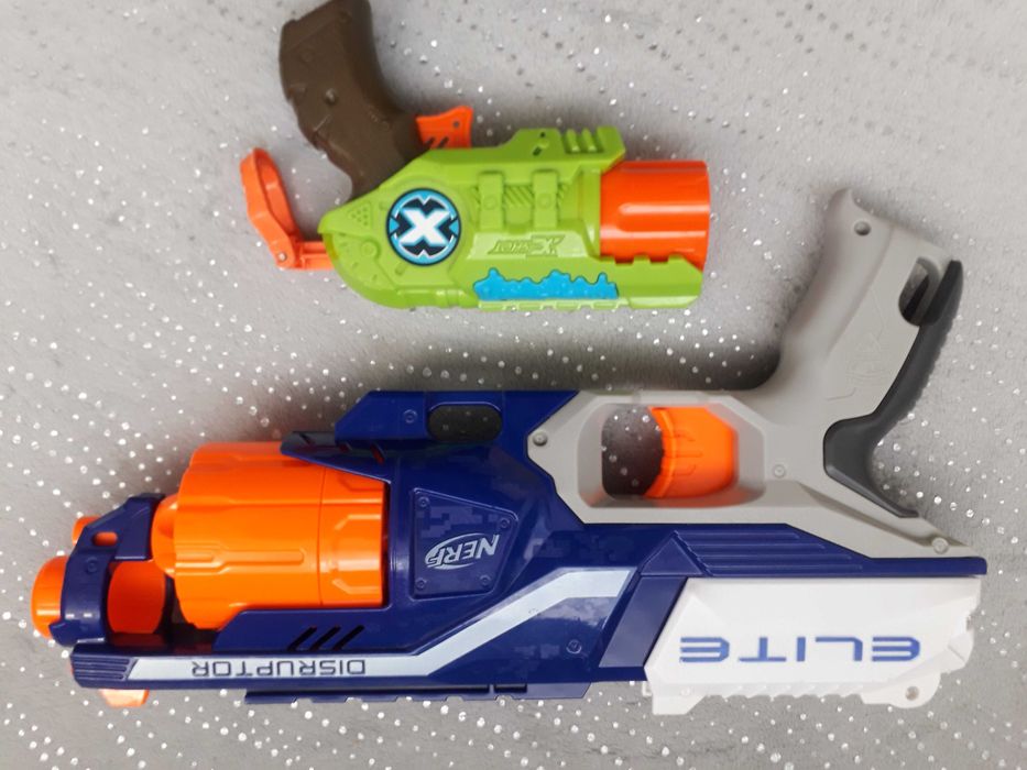 Nerf Elite Disruptor +X-SHot pistolety