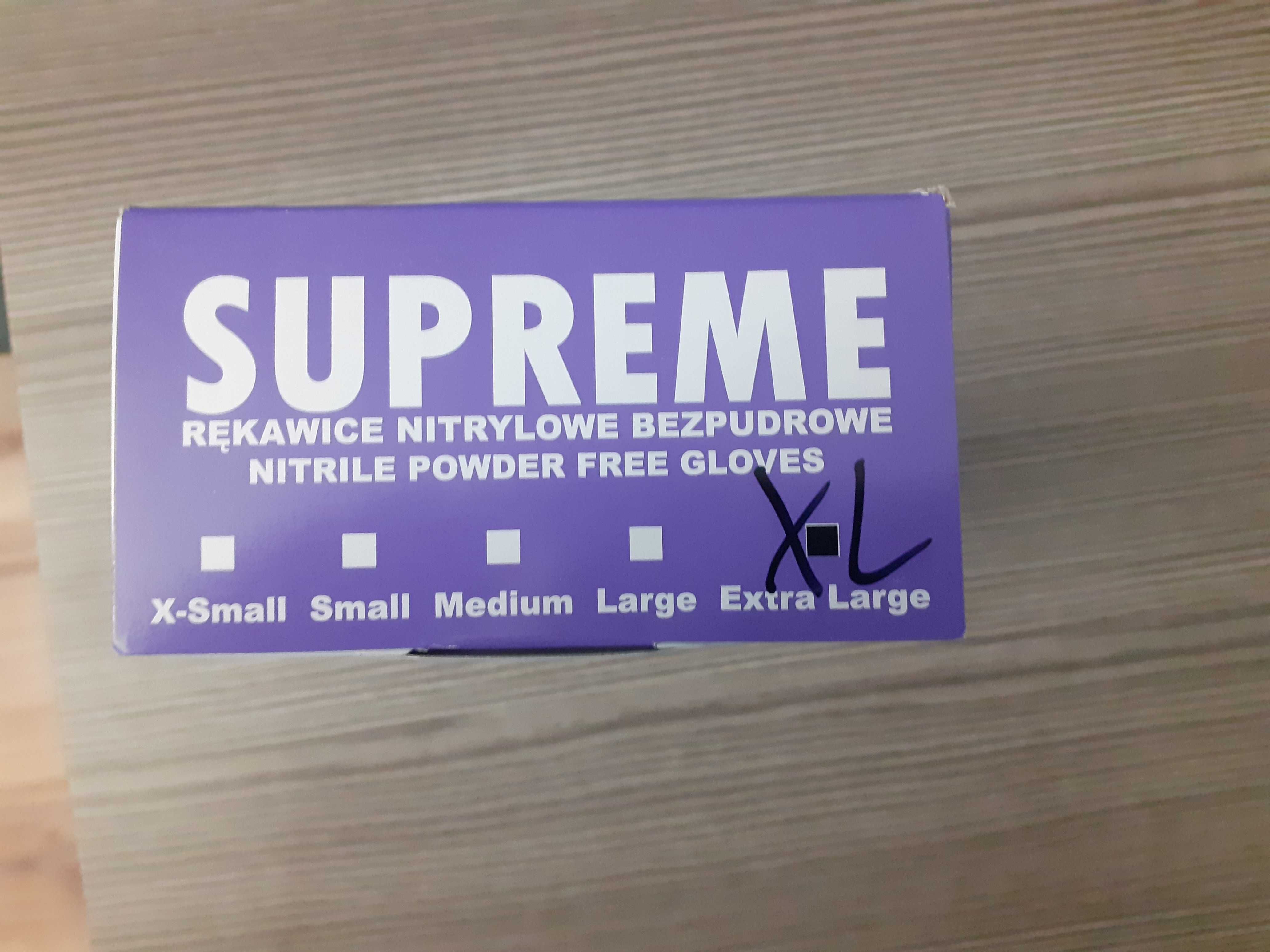 Rekawice nitrylowe S M L i XL