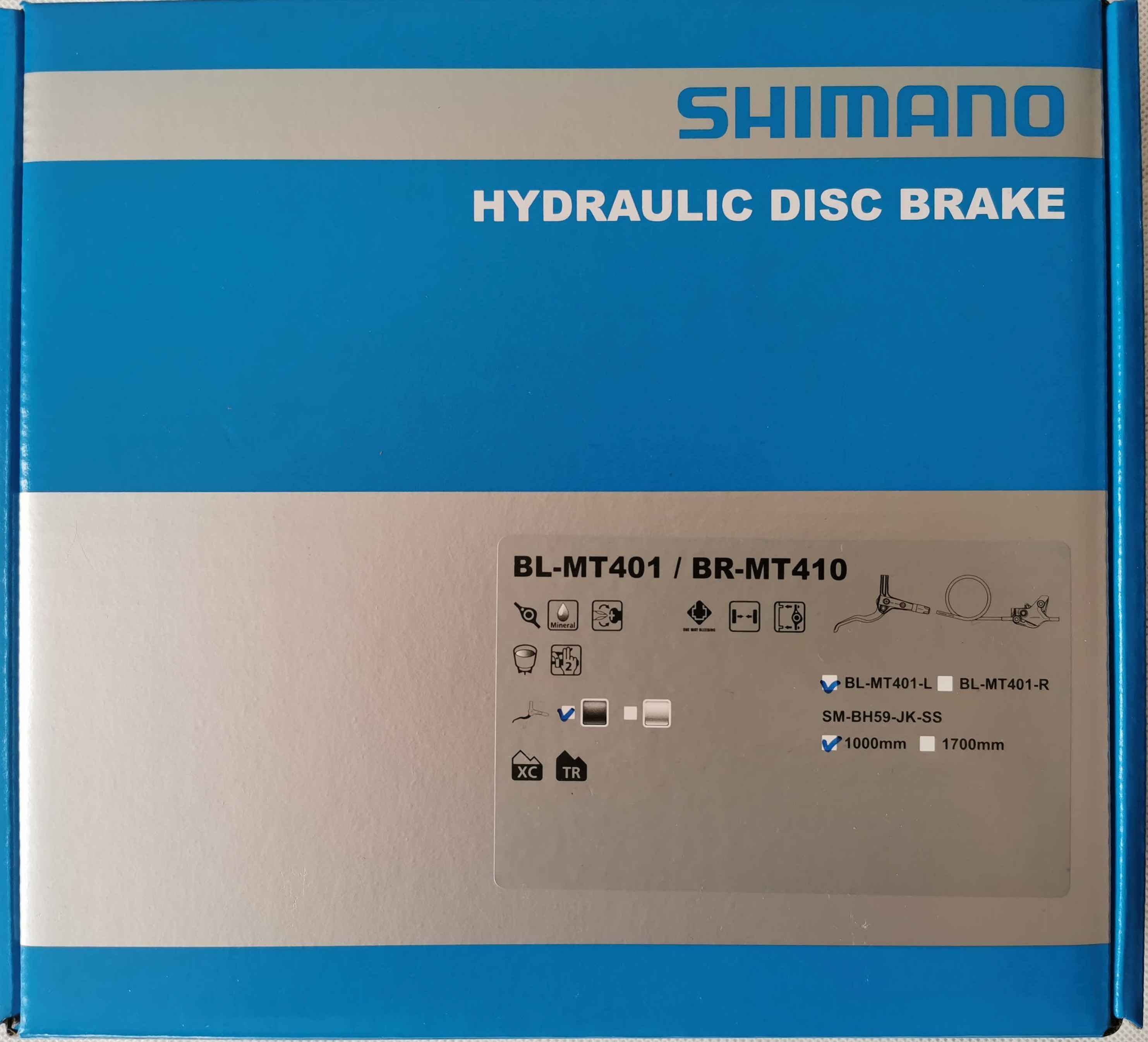 SHIMANO MT401 Hamulec Tarczowy Przedni 1000mm