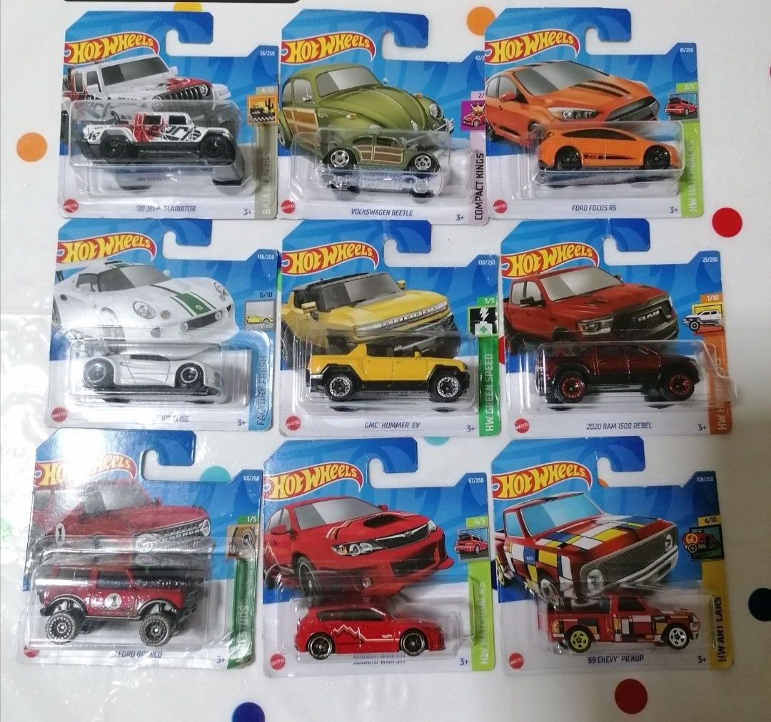 Hotwheels e matchbox