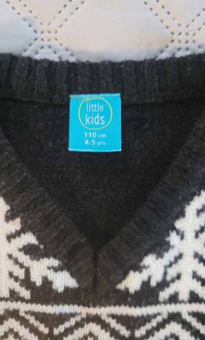 Kamizelka świąteczna z reniferami r. 110