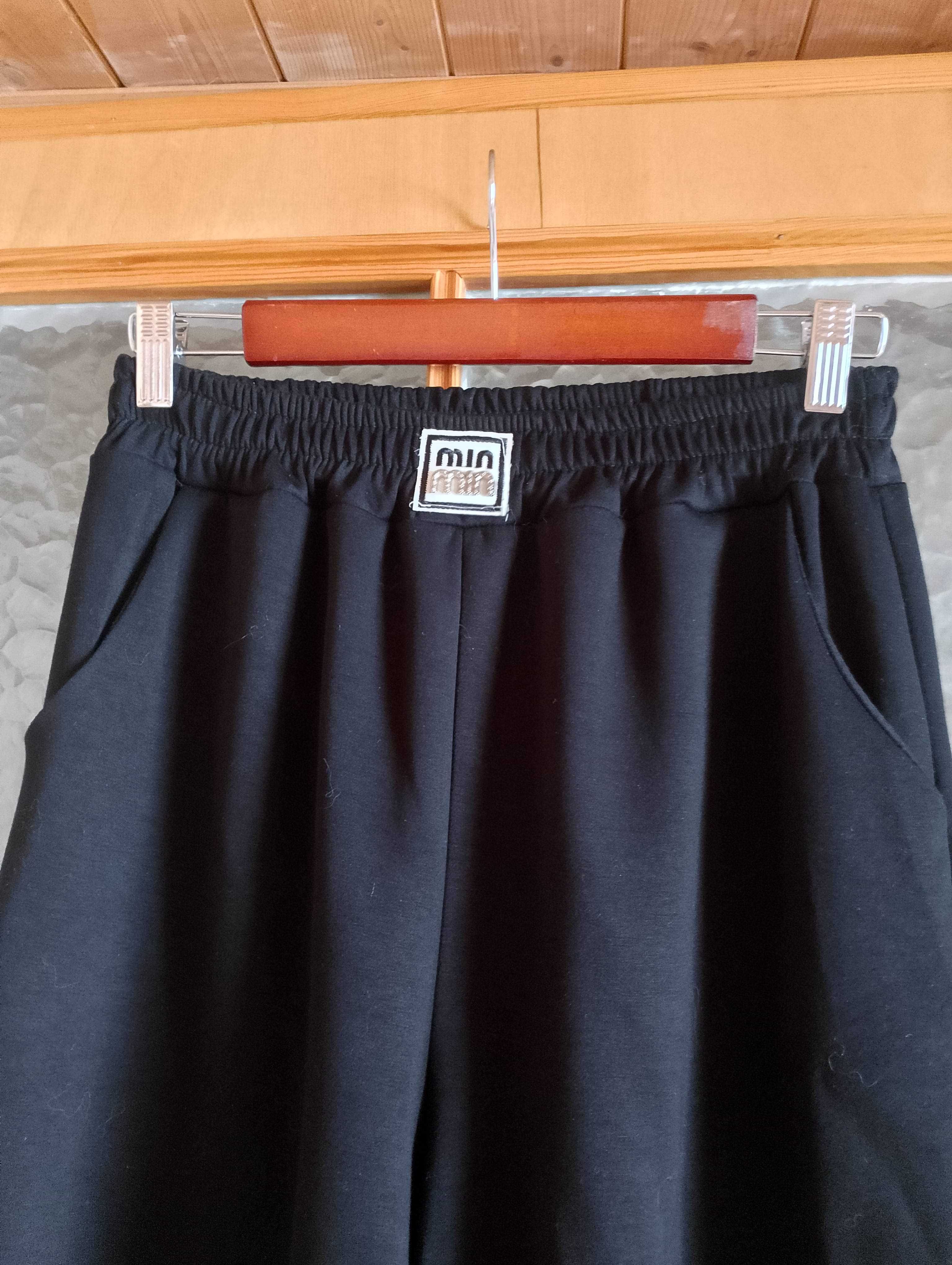 Komplet czarny MIU MIU