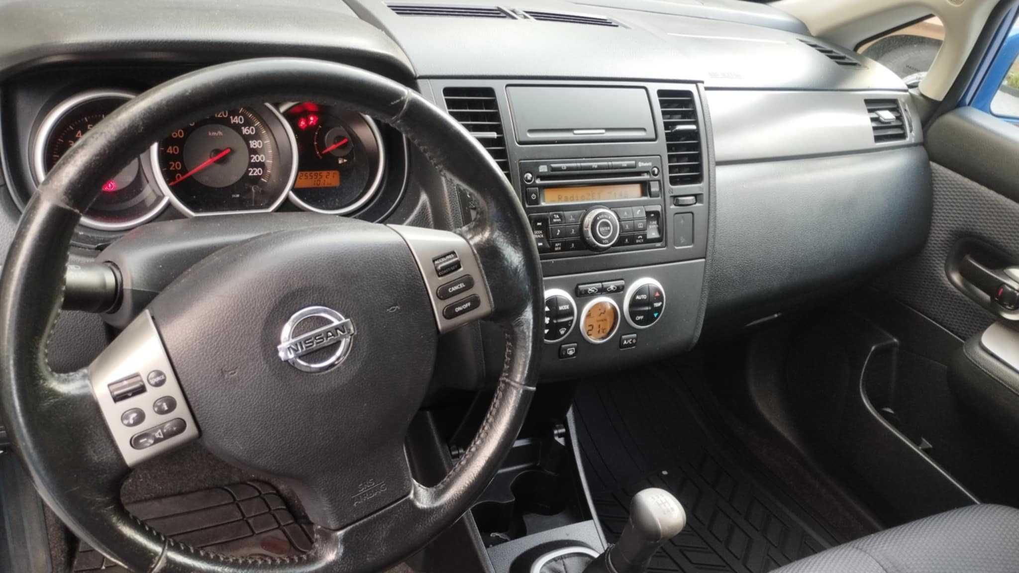nissan tiida 2009 1.6 110km klimatronic tempomat wersja