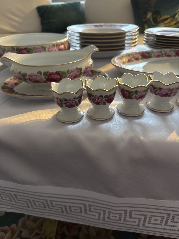 Royal Limoges zestaw obiadowo kawowy