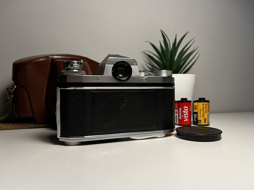 Praktica IV FB 50mm f2,8 - aparat analogowy, zadbany, z kolekcji