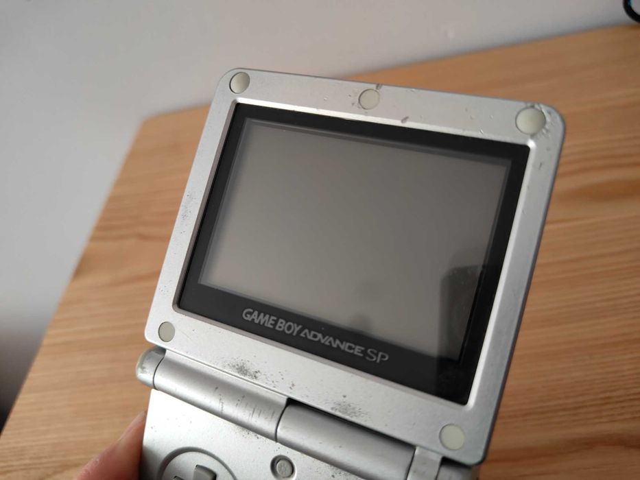 Nintendo Game Boy Advance SP + Mario Advance konsola Nintendo gameboy