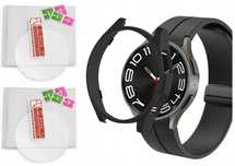 2x Szkło + Etui do Samsung Galaxy Watch 6 47mm