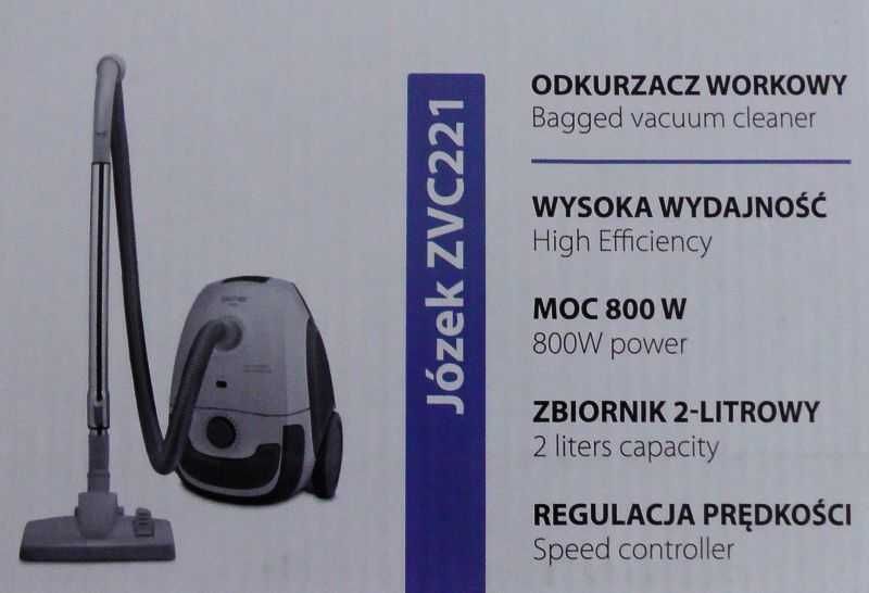 Odkurzacz workowy Zelmer ZVC221 Józek Symbio