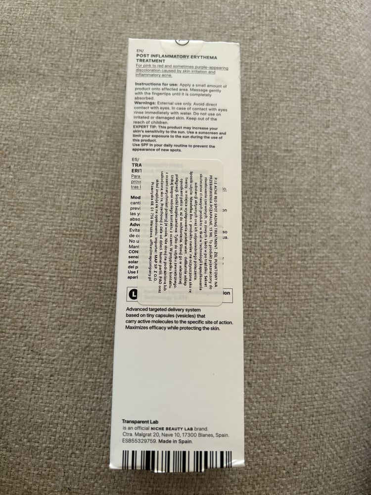 acne red spot fading treatment