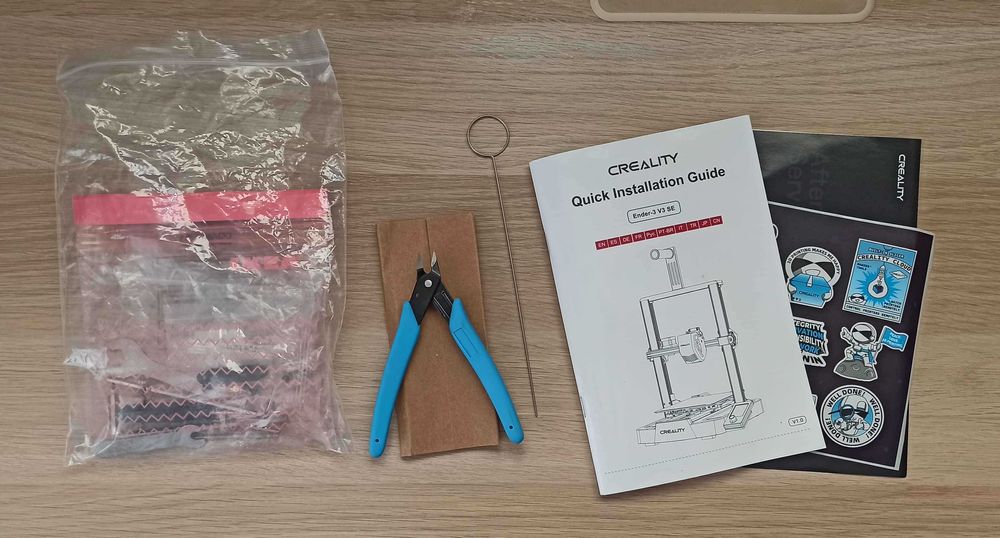 Drukarka CREALITY Ender-3 V3 SE + Dry Box + Filament -Kompletny zestaw