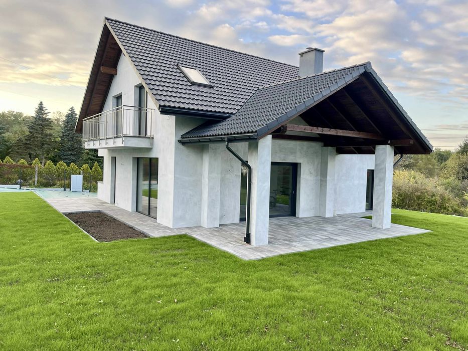 Nowoczesny dom jednorodzinny z garażem | 158 m² | Ostrów | Przemyśl