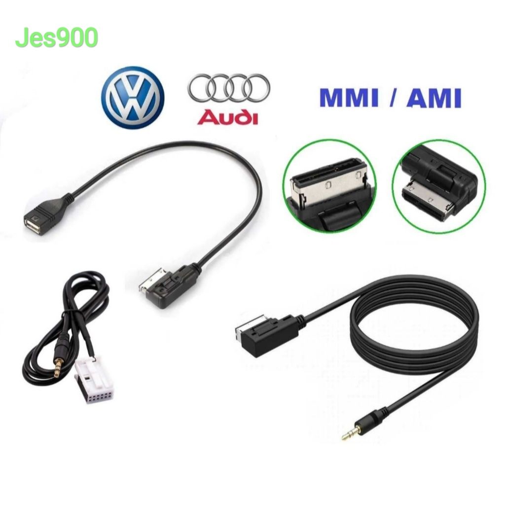 Кабель USB AUX iPhone на VW Audi (Америка) переходник MMI AMI Ауди Юсб