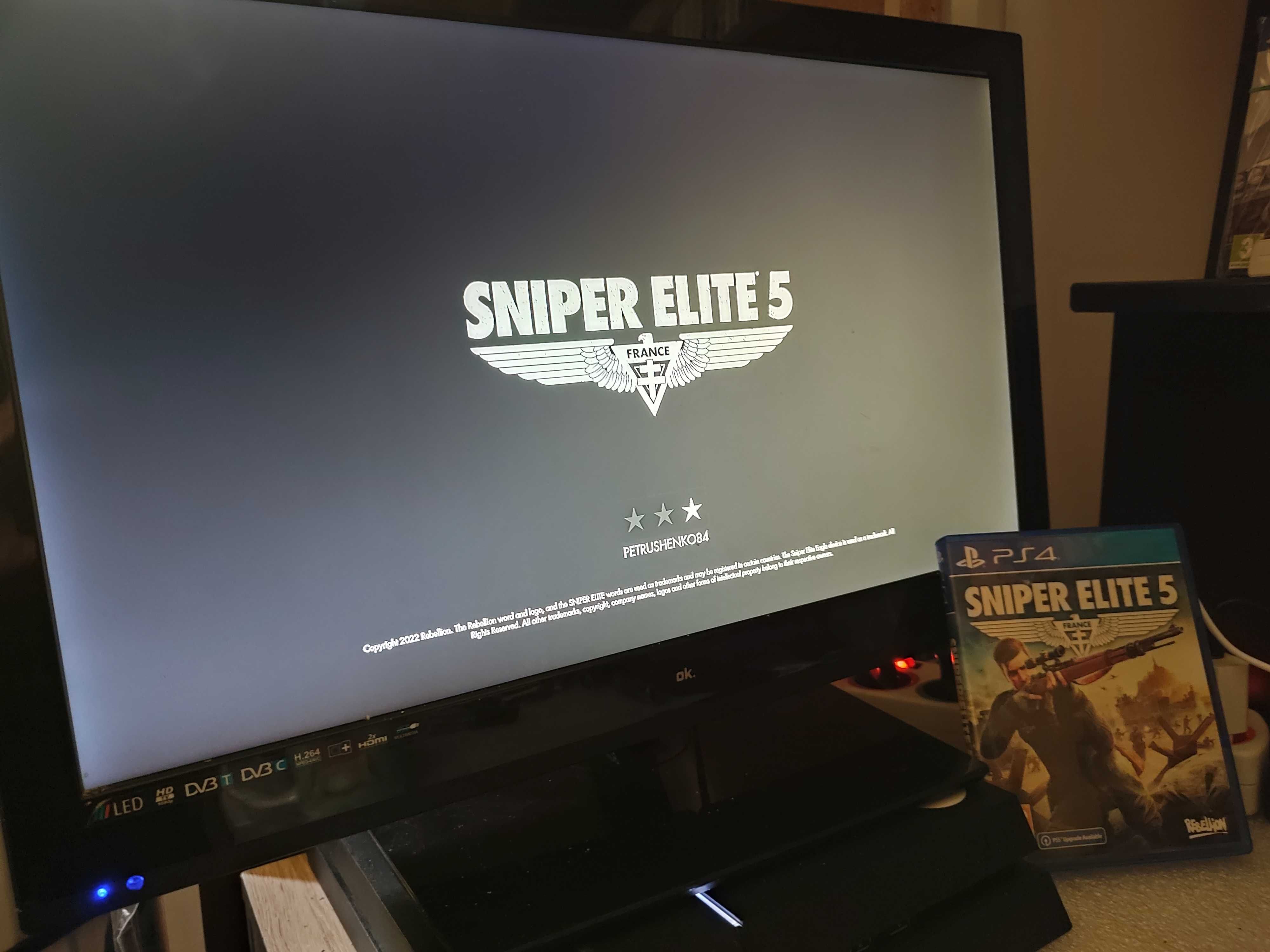 Sniper Elite 5 - PS4 PS5 - j.polski, duży wybór gier PlayStation