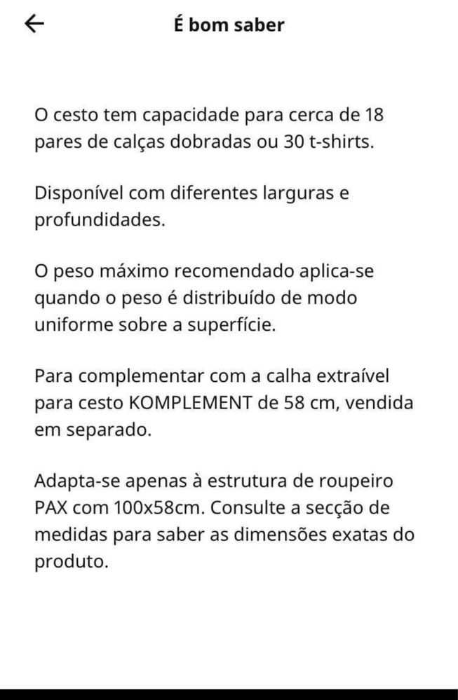 Cestos de rede Ikea