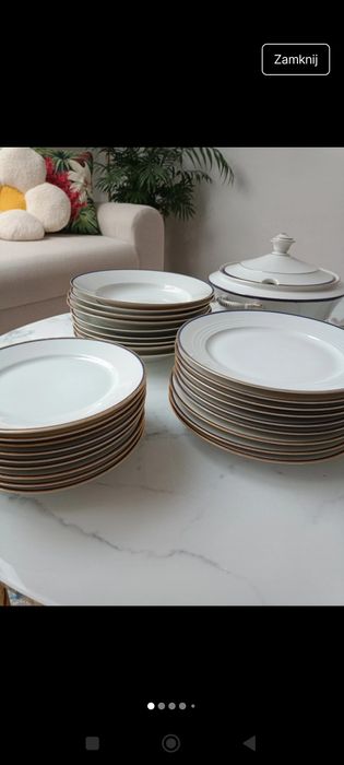 Serwis obiadowy na 9 osob