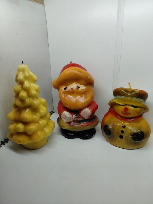 Свічки різдвяні великі 3 шт