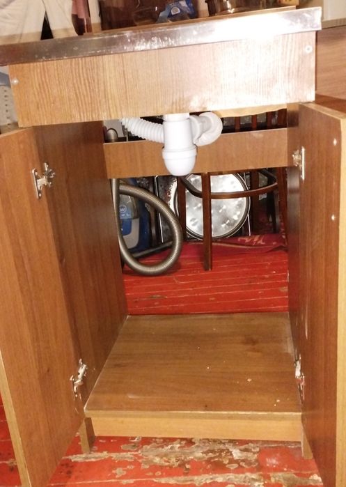 Кухонна тумба з мийкою