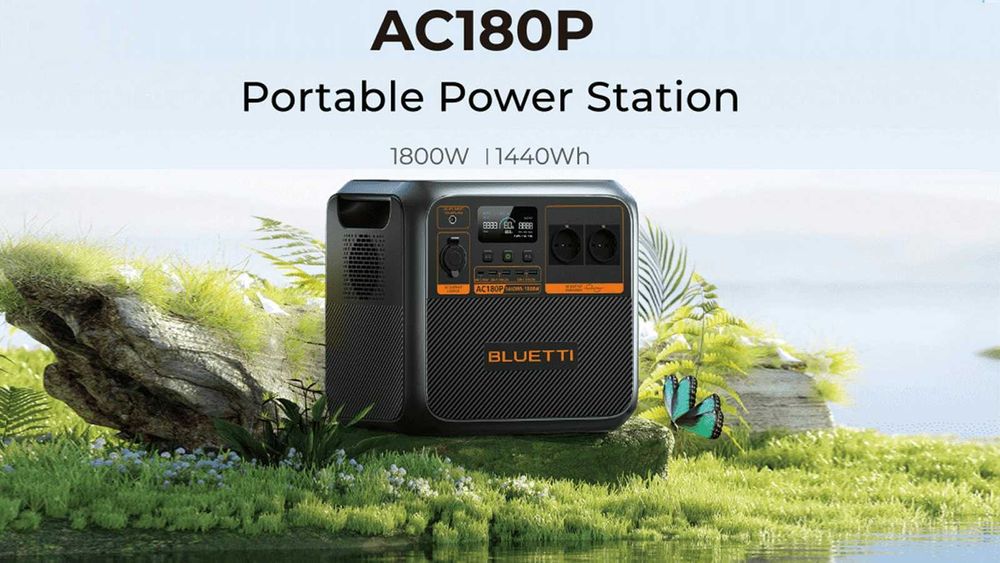 Зарядна станція BLUETTI AC180P 1800W 1440Wh LiFePO4