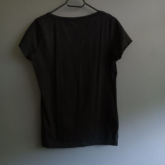 T-shirt koszulka bluzka bawełniana czarna L 40