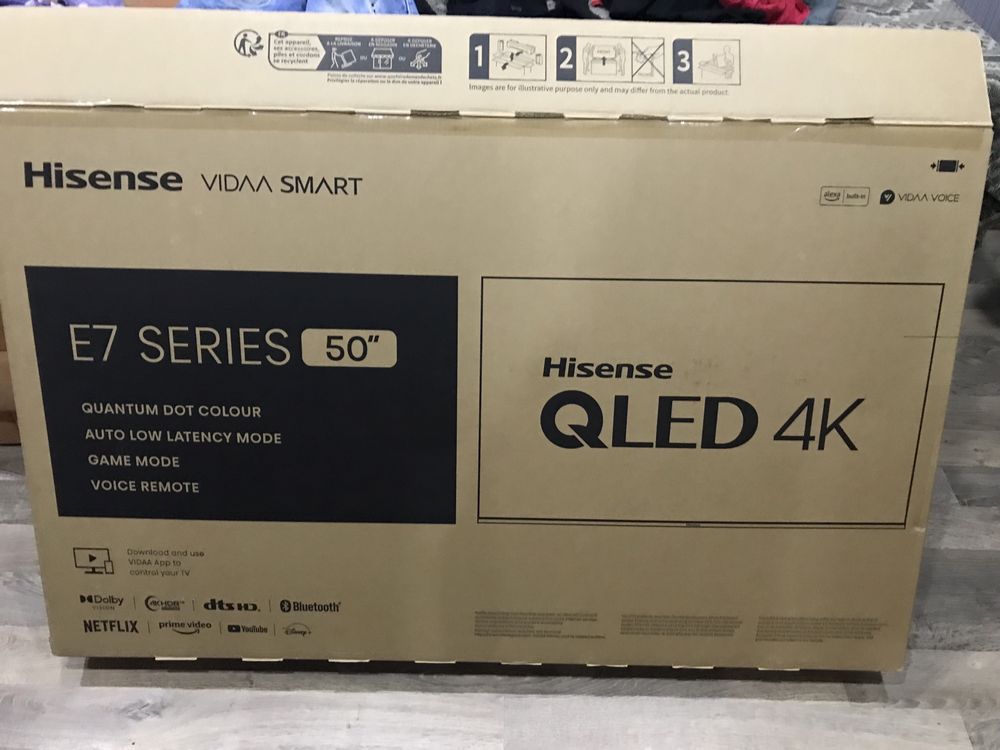 Продам Телевізор Hisense 50 E7 QLED 4 K