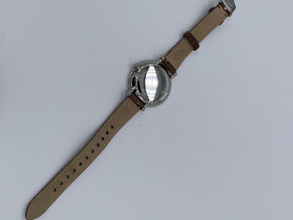 Zegarek damski Fossil Jacqueline ES3708 Srebrny mały klasyczny Brązowy