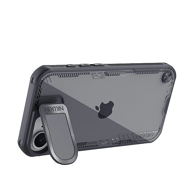Etui Nillkin Iceblade Prop z osłoną obiektywu i podstawką na iPhone 16