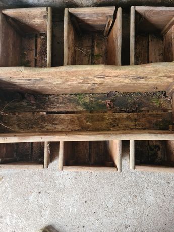 Donice drewniane ( 4 sztuki)