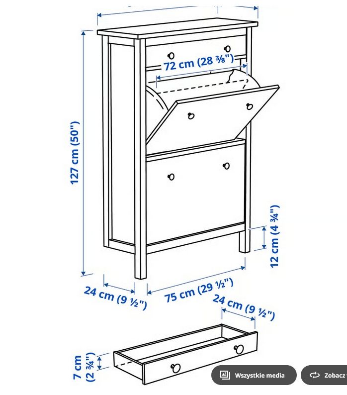 Szafka na buty Ikea