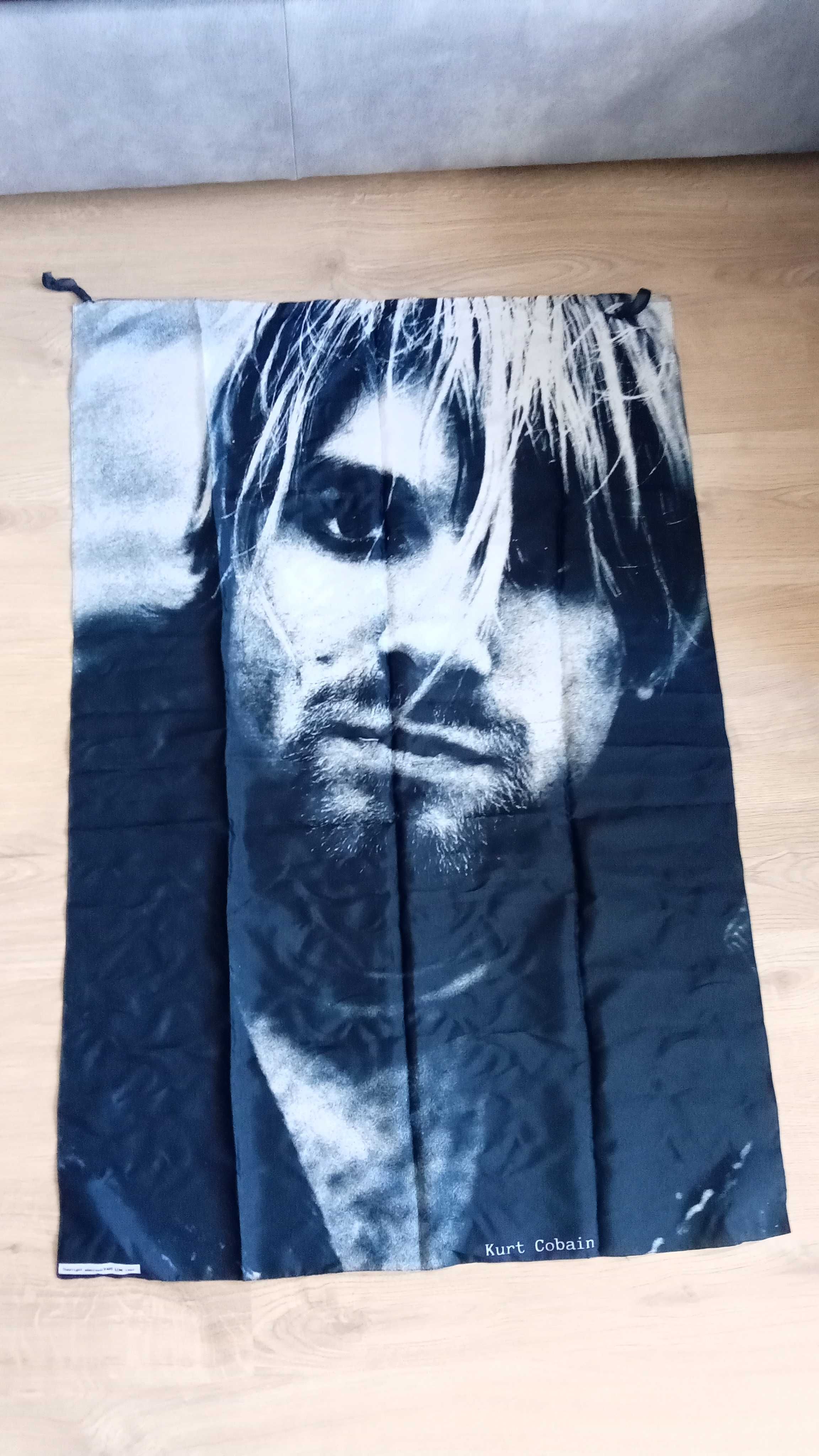 Nirvana Poster flag em tecido Kurt Cobain