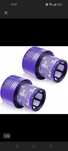 2X filtr do odkurzaczy Dyson V10 Sv12