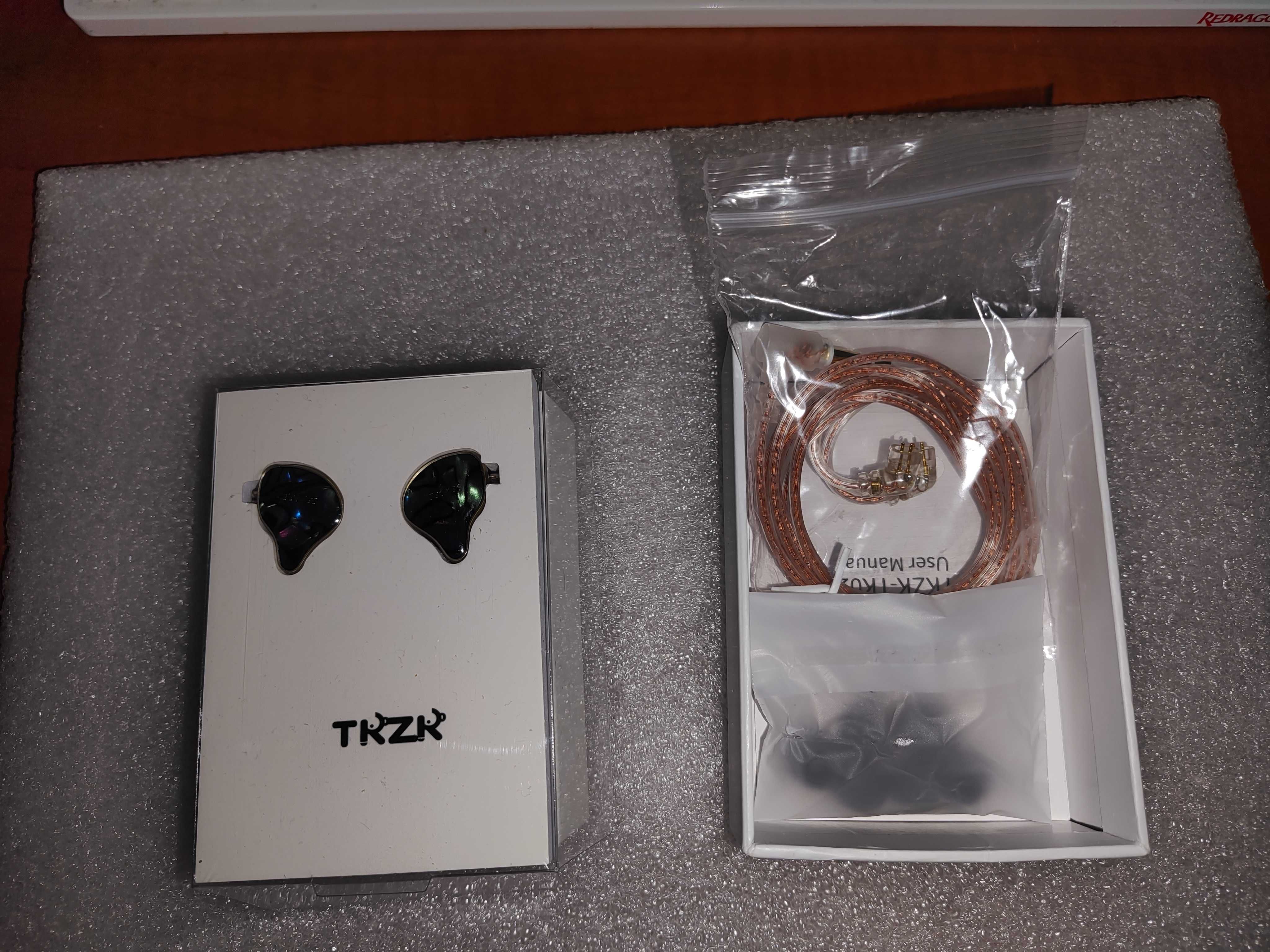 Słuchawki TKZK TK02 jak Linsoul 7Hz x Crinacle Zero 2 IEM KZ moondrop