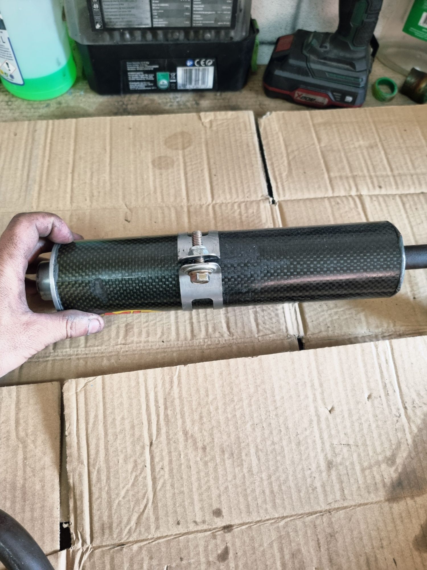 Escape Tun derbi gpr /aprilia rs