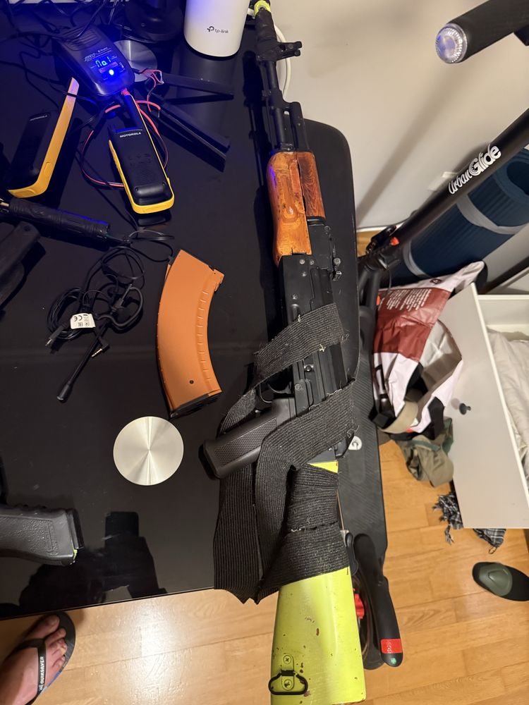 M4 e AK 47 entrega em maos cartao apd obrigatorio