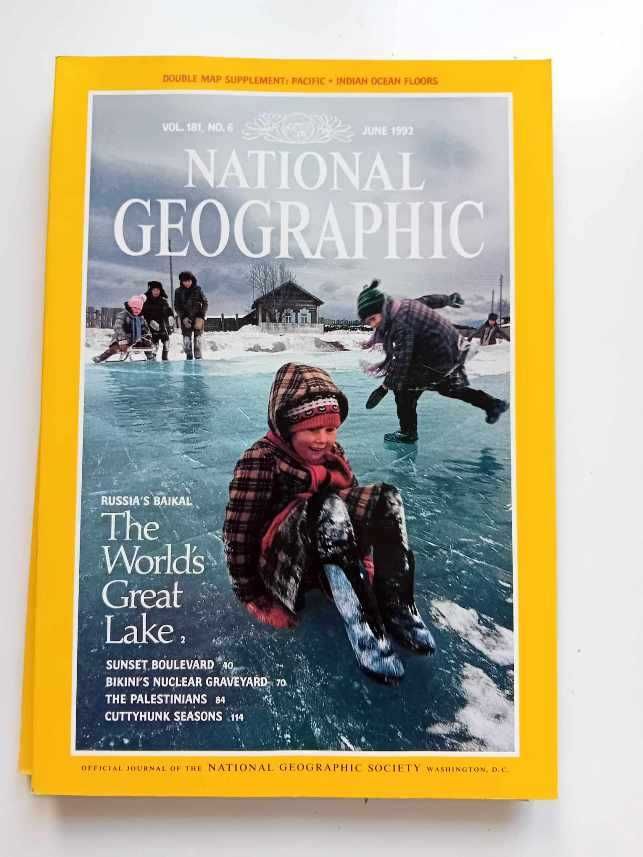 National Geographic 1–8/ 1992. Język: angielski Language: English