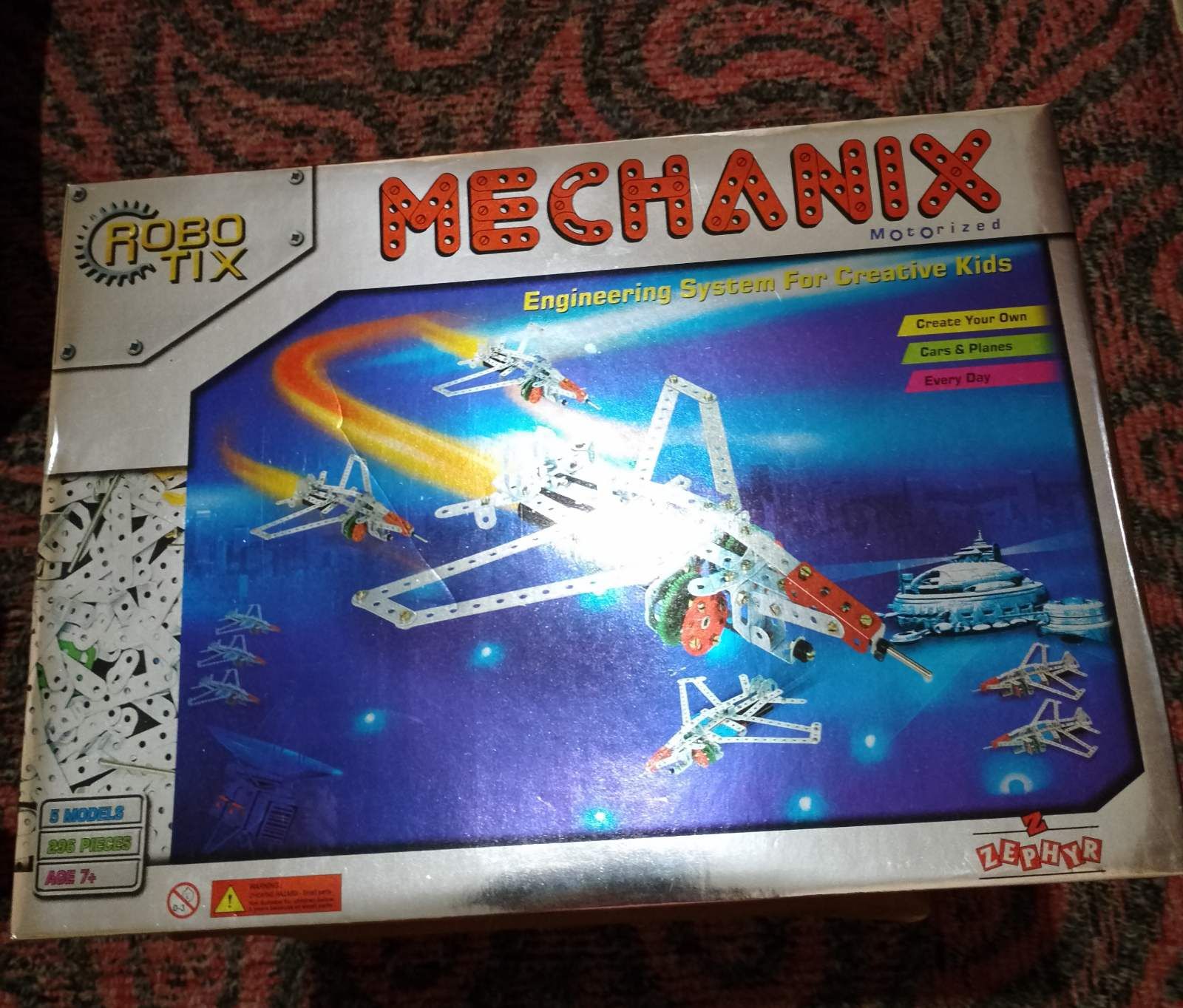 Конструктор металлический Mechanic Robo Tix самолет