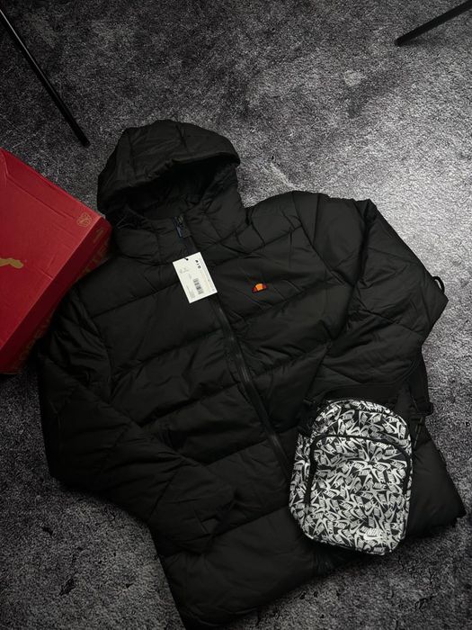 ОРИГІНАЛ | L Ellesse Пухан пуховик еліс куртка чоловіча мужская
