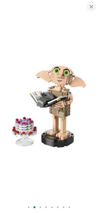 Конструктор LEGO Домовий ельф Доббі. Harry Potter. Новий. Оригінал