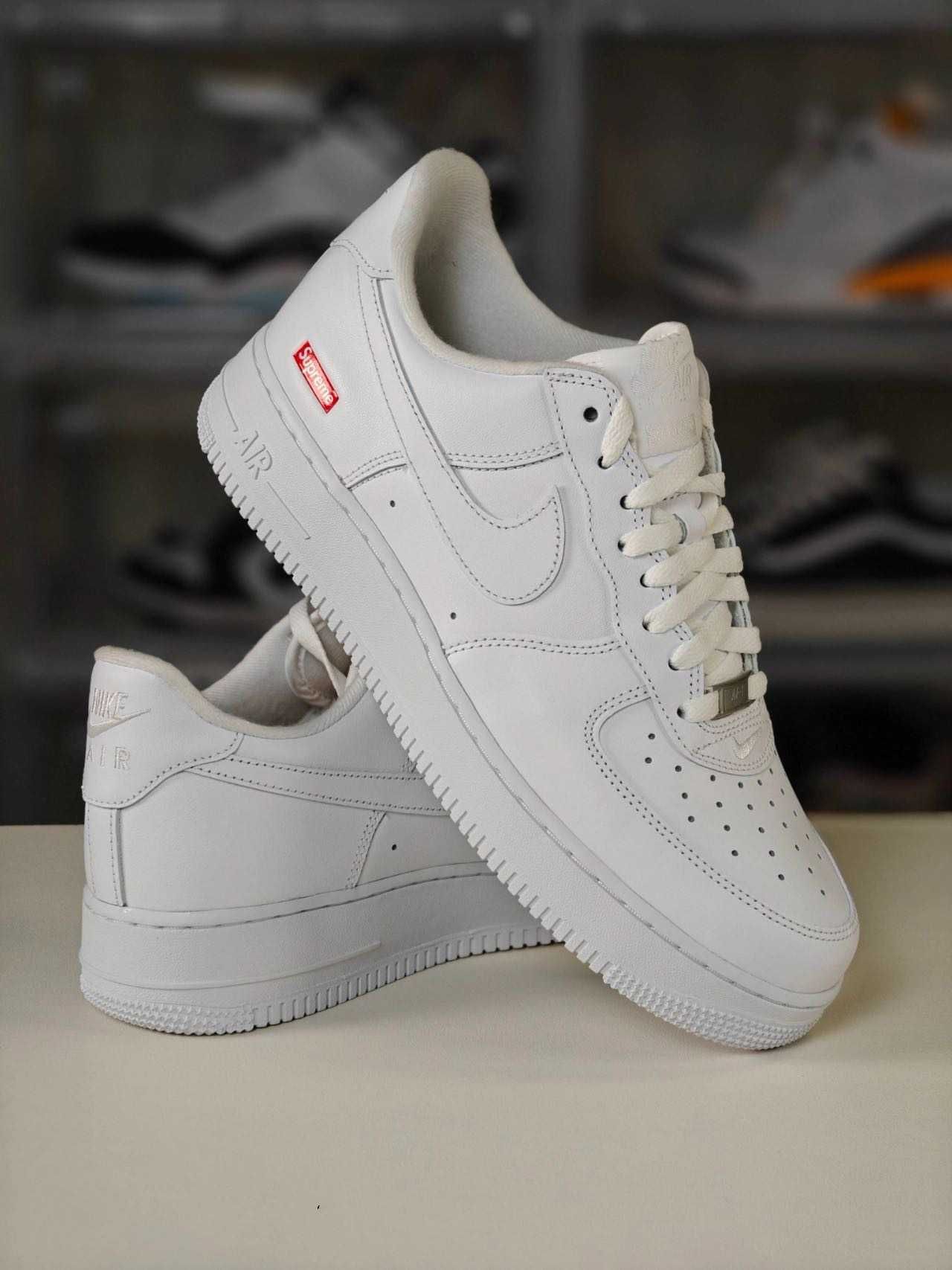 Buty męskie NikeAirForce 1 LowSupremeWhite  nowy R.39