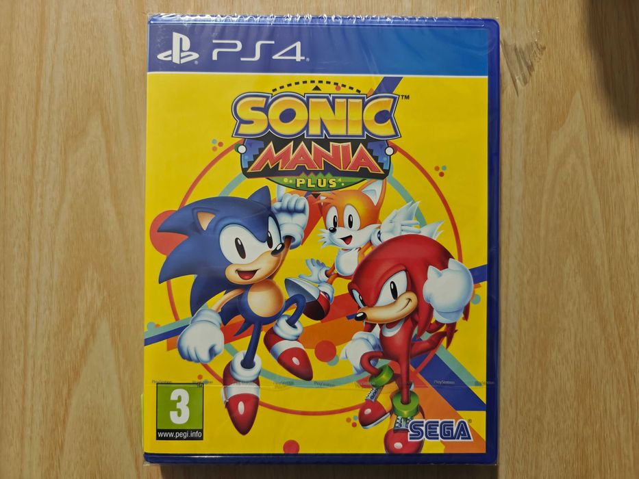 SonicMania Plus Sonic Mania PS4 Playstation 4 zupełnie NOWA w folii