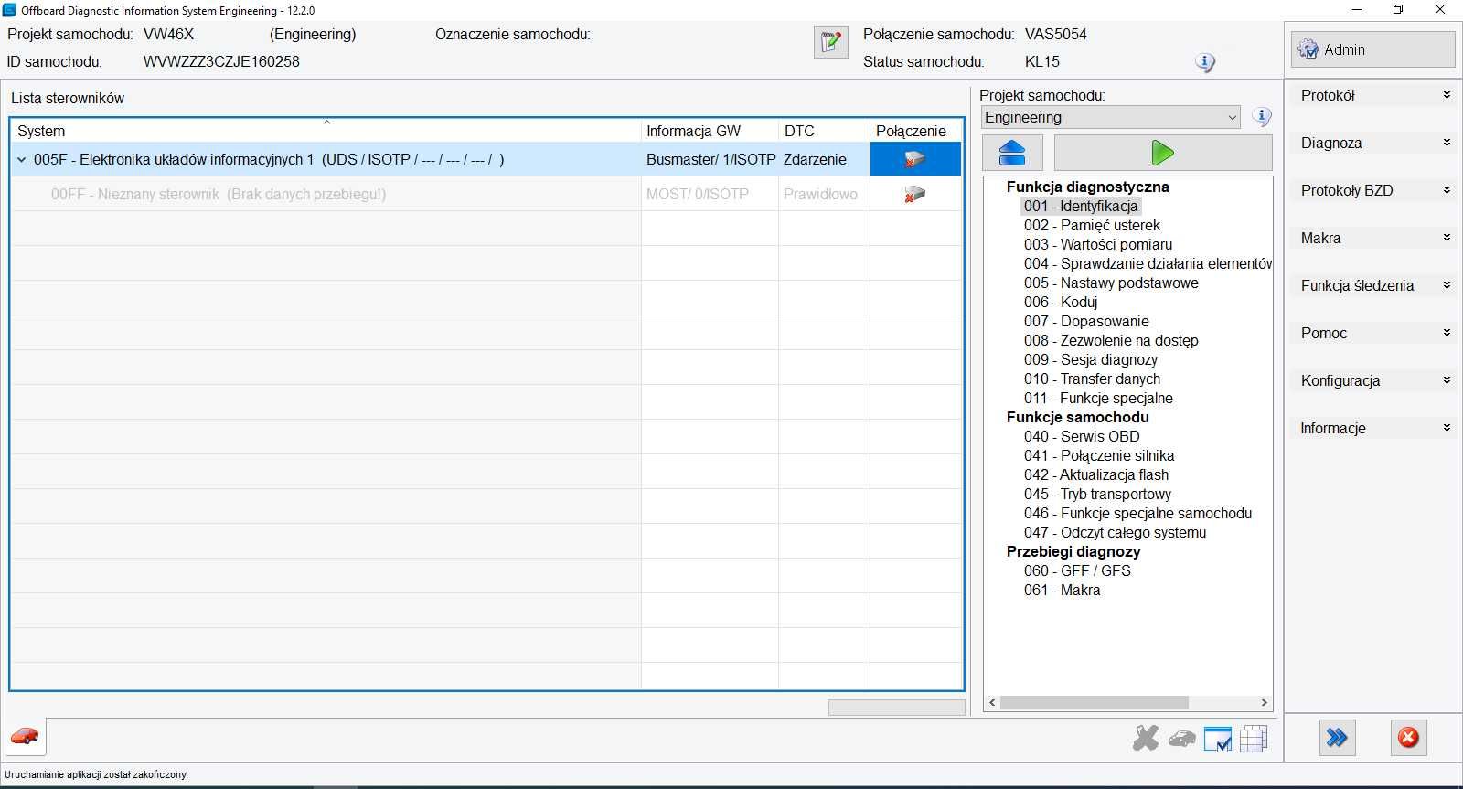 ODIS S 7.2 + E 12.2 Polska Wersja Pełen Pakiet VAS5054a 6154a Instalka