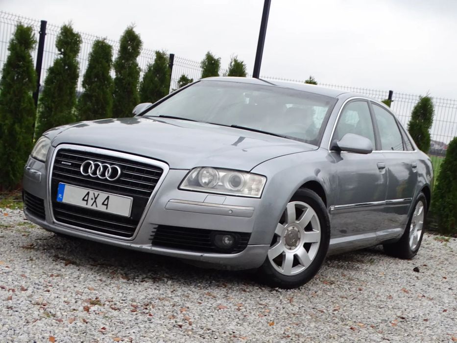 Audi A8 3.0 TDI 233KM 4X4 Skóra Fotele Grzane Navi