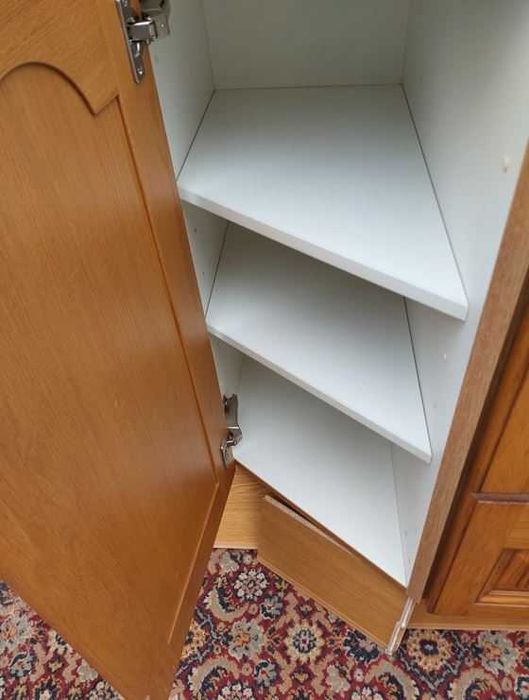 Meble kuchenne   Zabudowa kuchenna Fronty dębowe