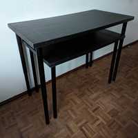 Mesa Secretária IKEA | 100x60 (120x60) | Pernas (Extensíveis 60 a 90)