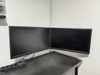 2 monitores hp 24’