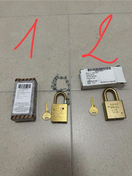 Kłódki Us Army kontraktowe !