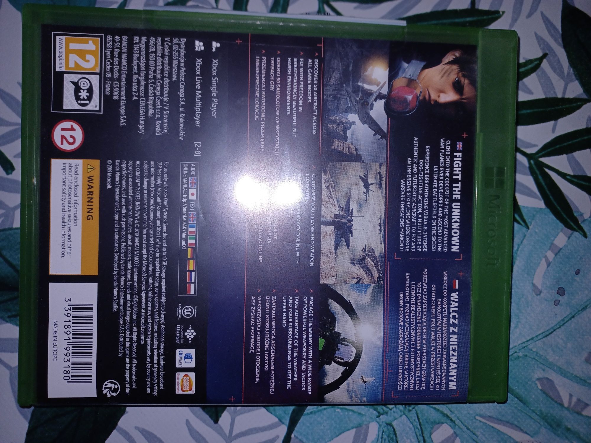 Xbox Ace Combat 7 jak nowa